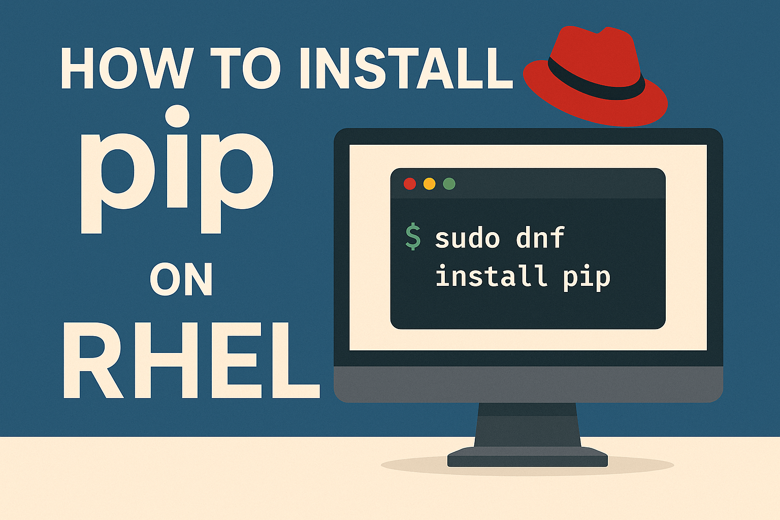 pip on RHEL